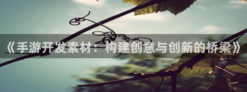 三牛娱乐官网登录入口下载安装：《手游开发素材：构建创意与创新